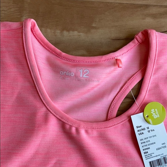 Anko girl’s active wear crop top - Picture 8 of 8